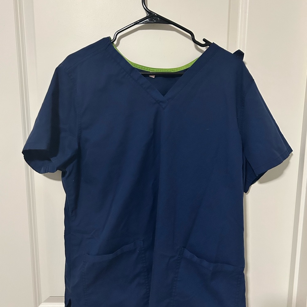 Landau CareFlex Women's Top in Deep Blue